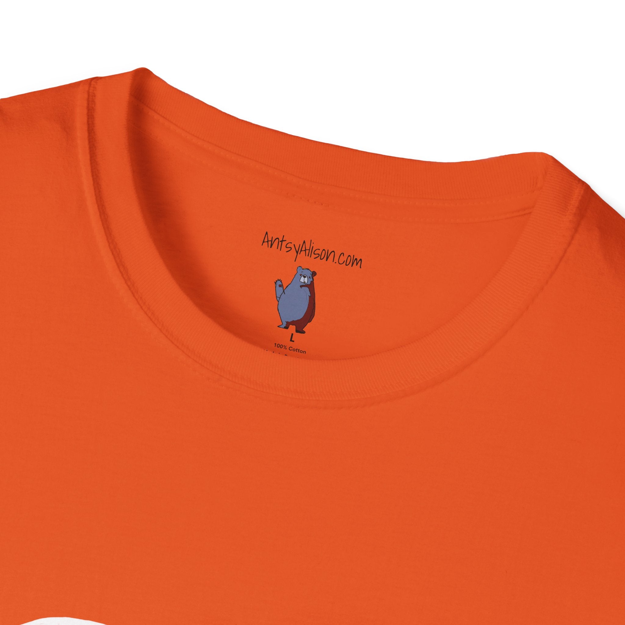 Retro Fish Graphic Art Tee - 100% Cotton T-Shirt