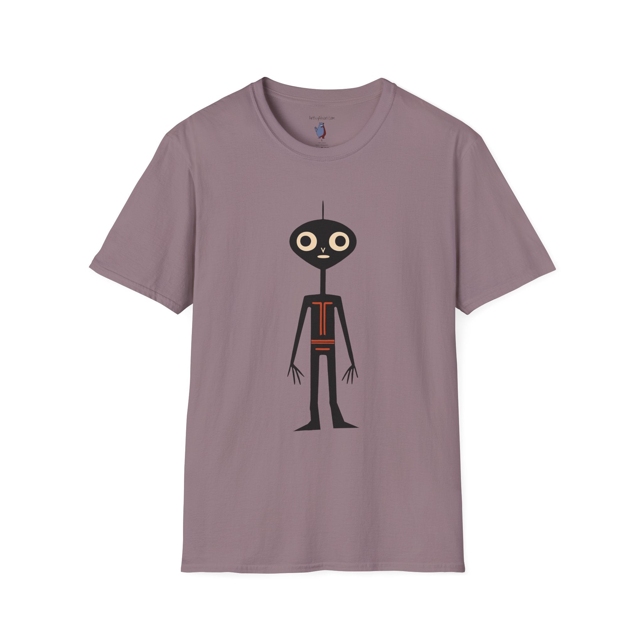 Midwest Modern UAP Alien Number One Graphic Art Tee - 100% Cotton T-Shirt
