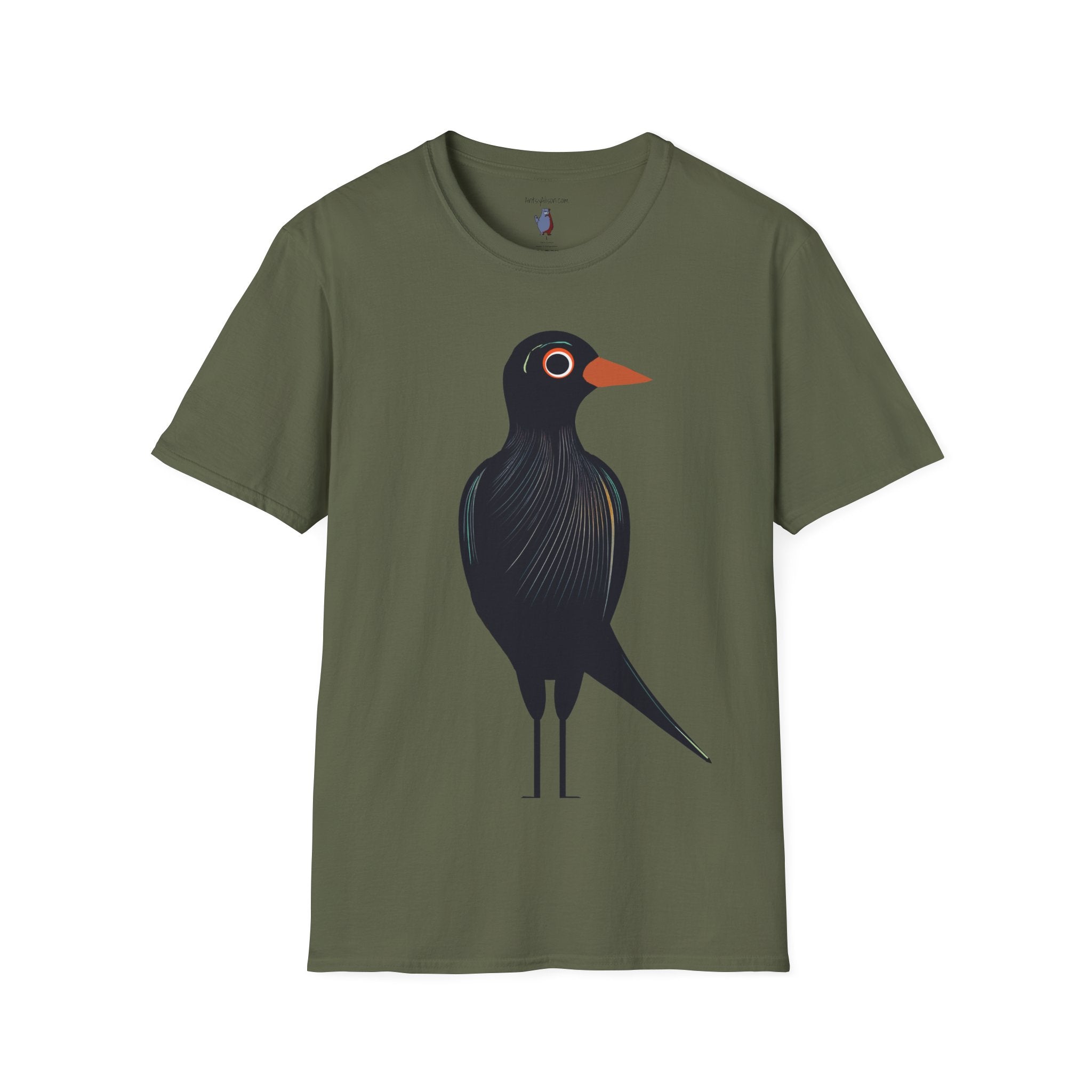 Modern Blackbird  - 100% Cotton T-Shirt
