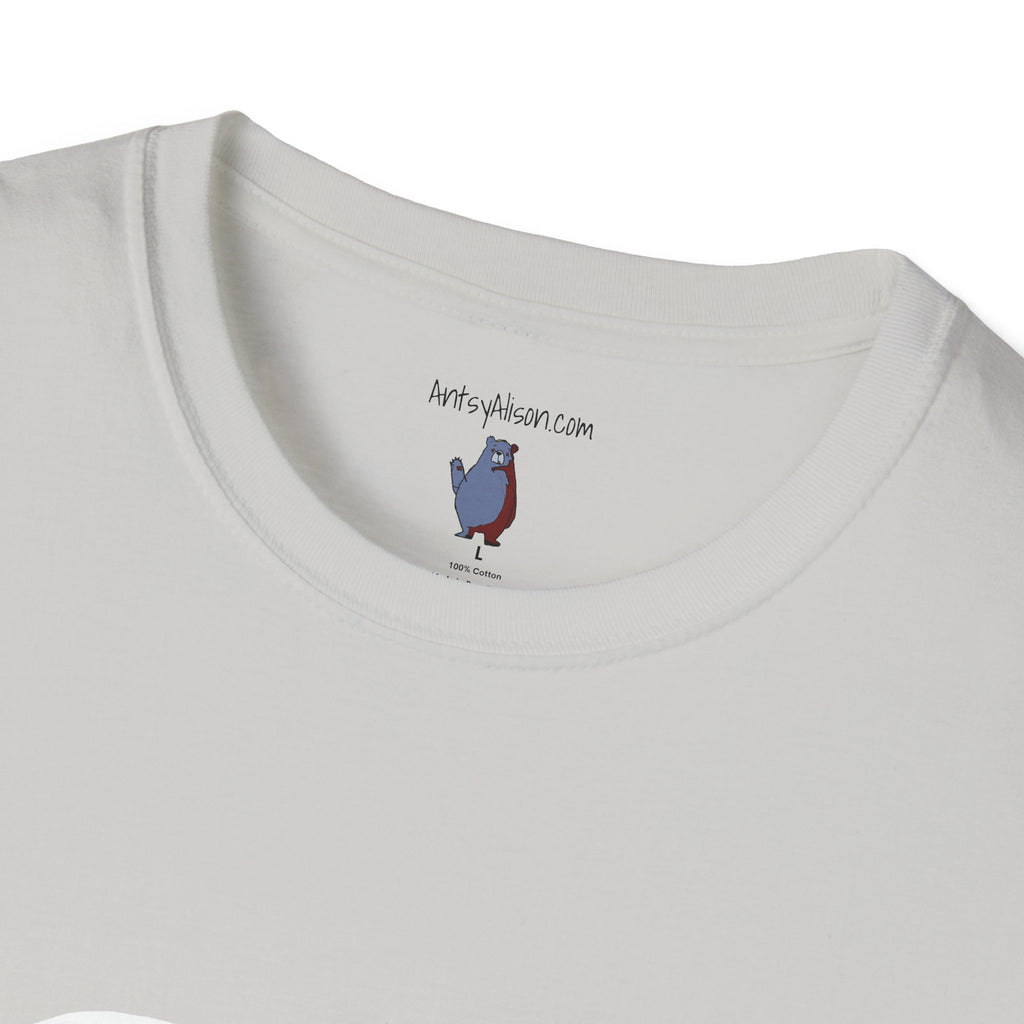 Retro Fish Graphic Art Tee - 100% Cotton T-Shirt