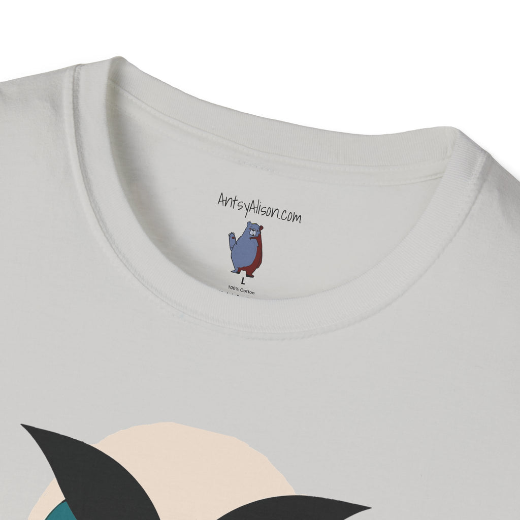 Schoolhouse Owl Graphic Art - 100% Cotton T-Shirt