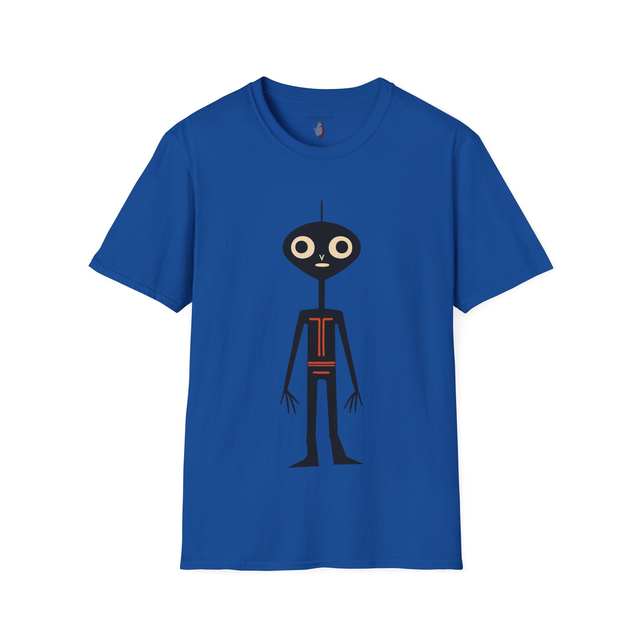 Midwest Modern UAP Alien Number One Graphic Art Tee - 100% Cotton T-Shirt