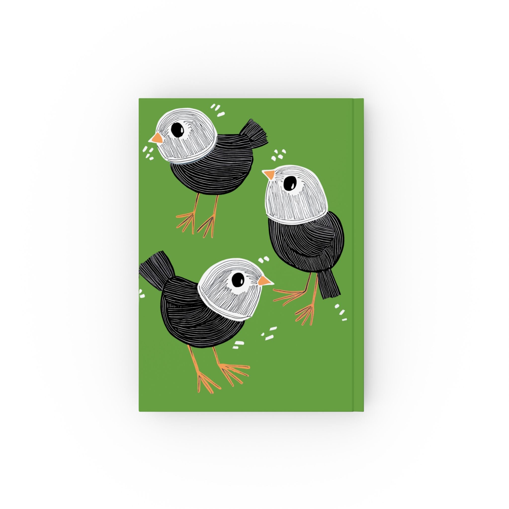 Modern Springtime Chicks - Hard Backed Journal