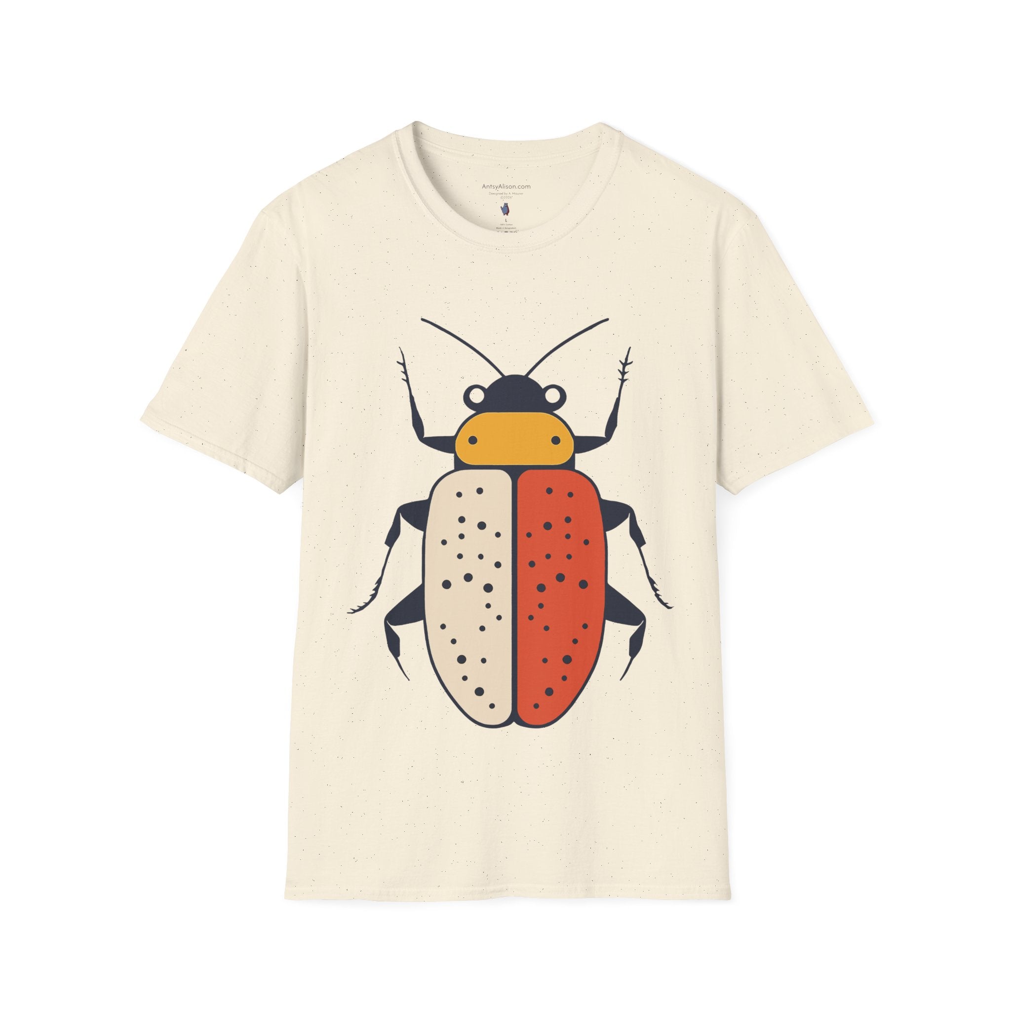 Midwest Modern Big Ol' Beetle - Unisex Softstyle T-Shirt