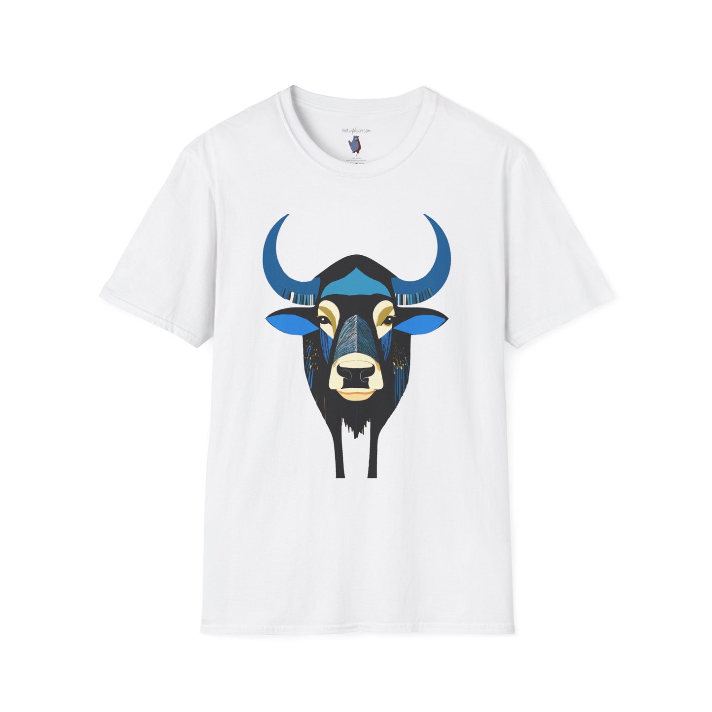 Modern Bison Buffalo - 100% Cotton T-Shirt