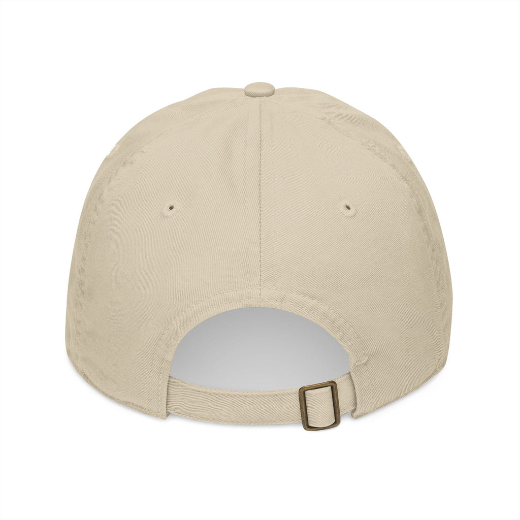 Embroidered Organic Baseball Cap - Midwest Modern Simple Owl Design