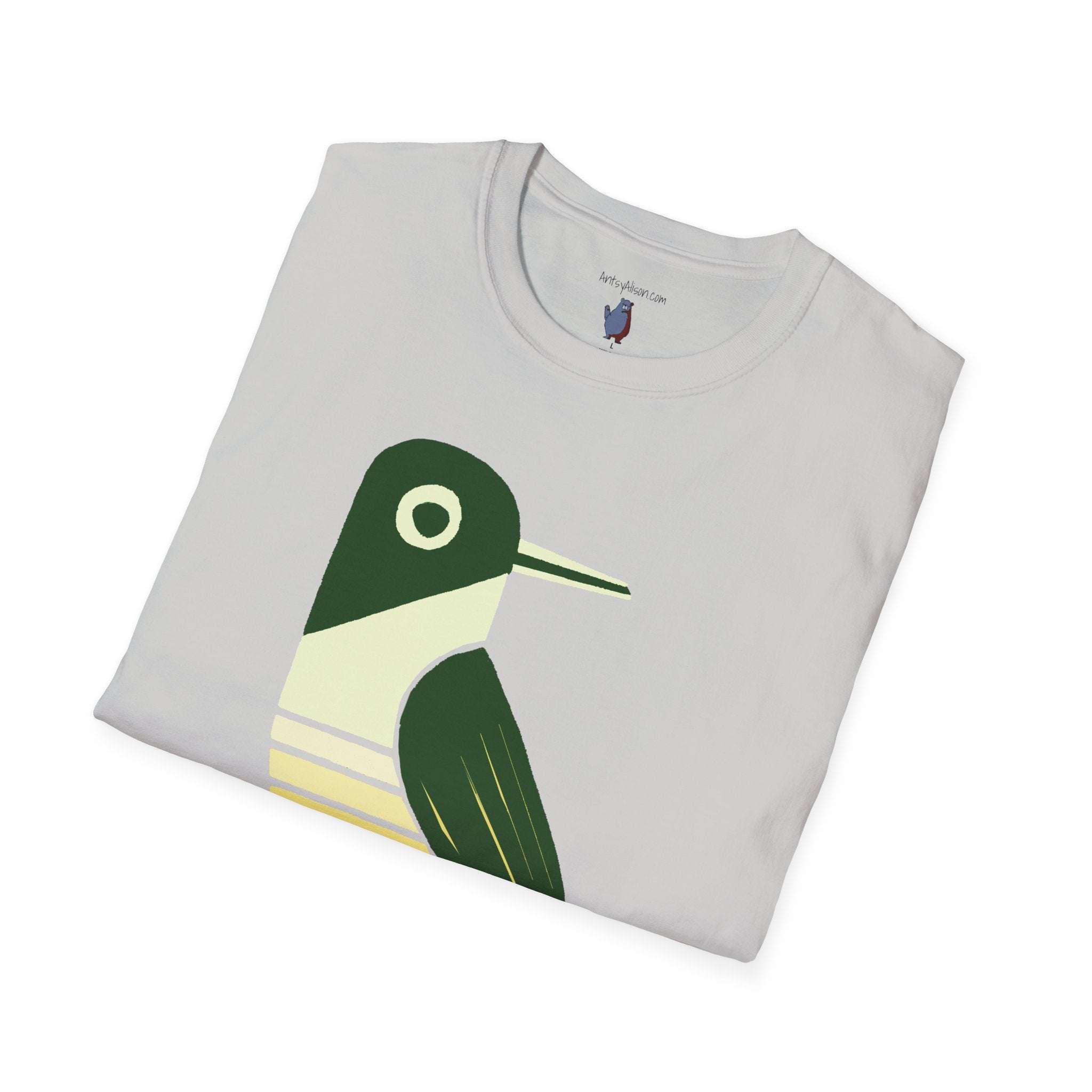 Mr. GreenJeans Bird Graphic Art Tee - 100% Cotton T-Shirt