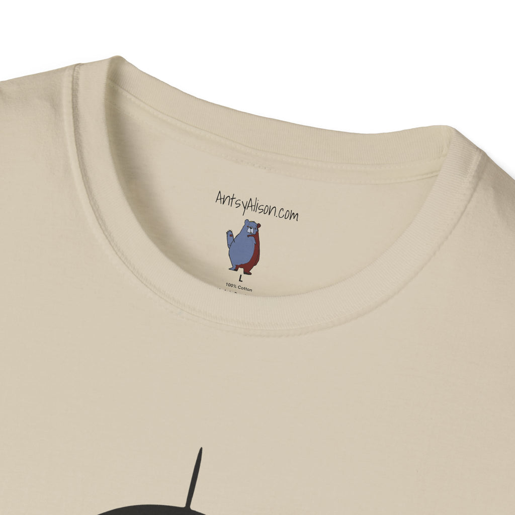 Midwest Modern UAP Alien Number One Graphic Art Tee - 100% Cotton T-Shirt