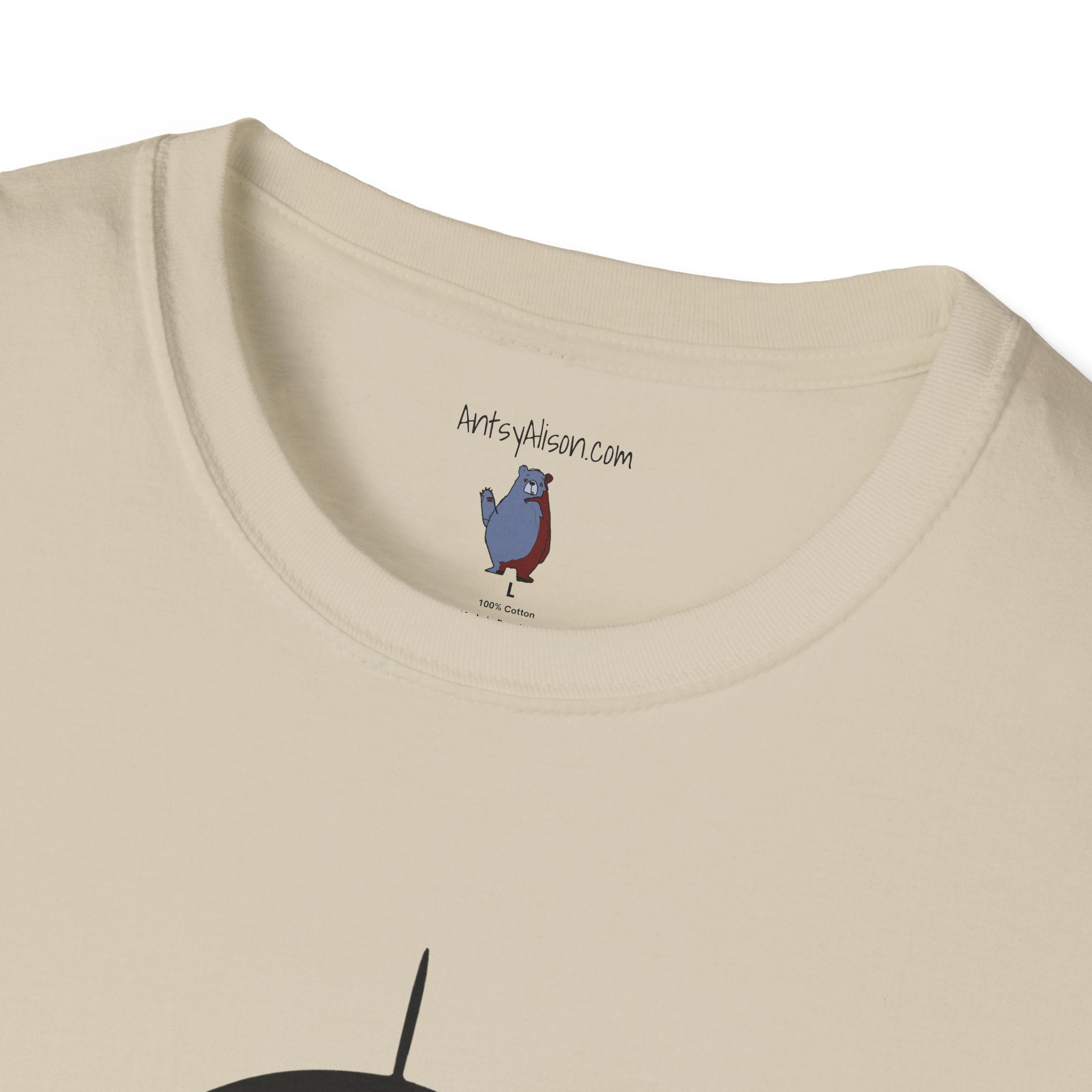 Midwest Modern UAP Alien Number One Graphic Art Tee - 100% Cotton T-Shirt