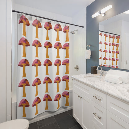 For the Love of Mushrooms Shower Curtain