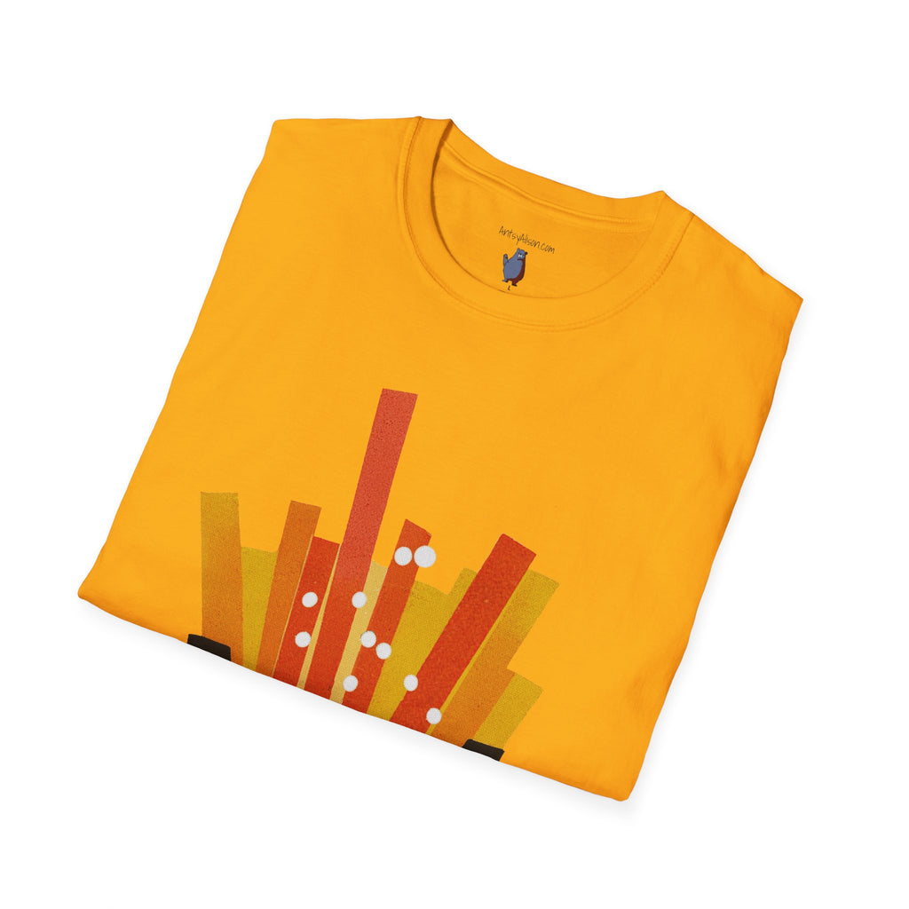 French Fry Fries Graphic Art Tee - 100% Cotton T-Shirt