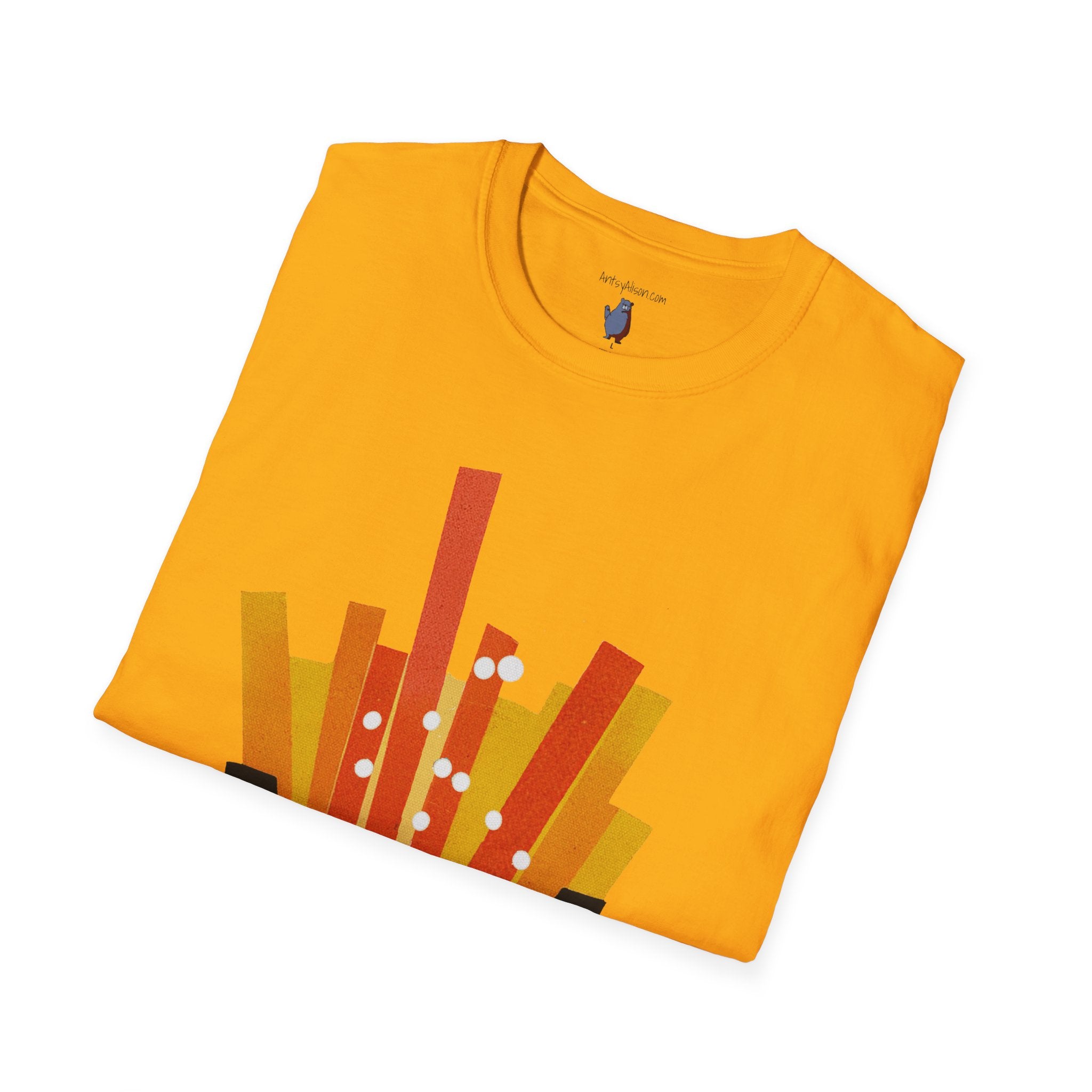 French Fry Fries Graphic Art Tee - 100% Cotton T-Shirt