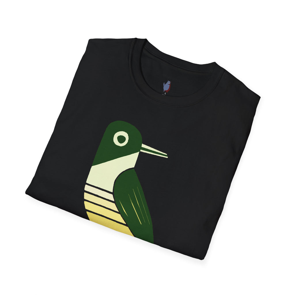Mr. GreenJeans Bird Graphic Art Tee - 100% Cotton T-Shirt