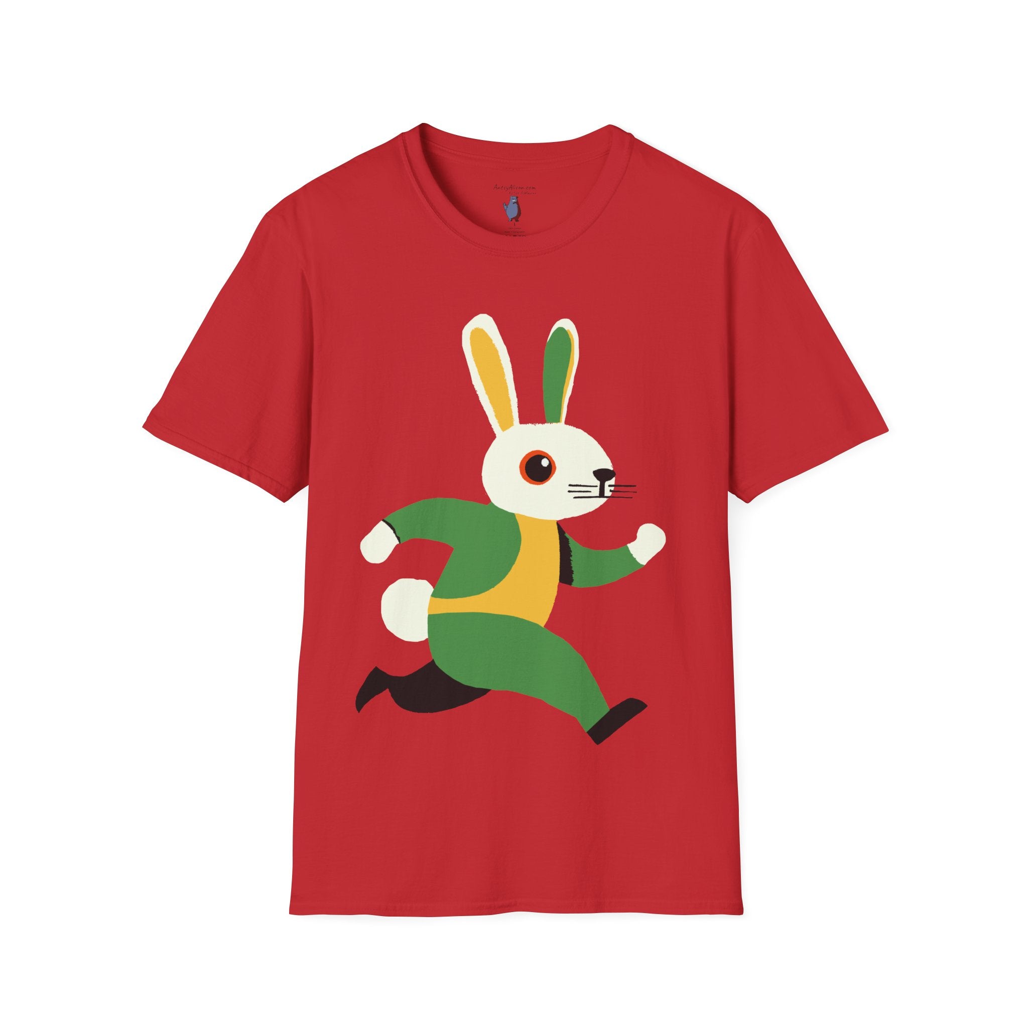 Midwest Modern Run Rabbit Run #1 - 100% Cotton Graphic Tee