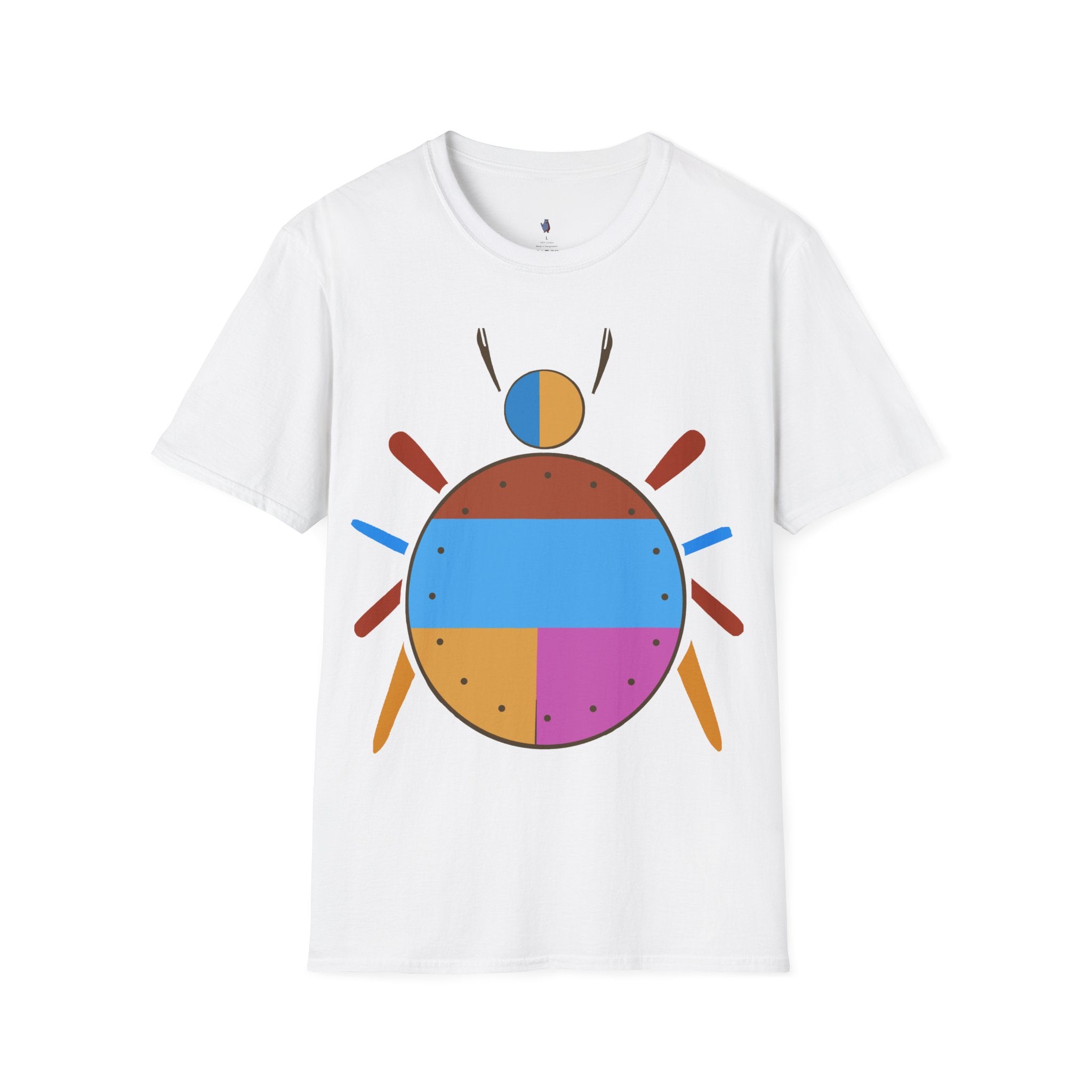 Modern Spider Insect - Unisex Softstyle T-Shirt