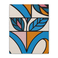 Midwest Modern Abstract Spring Print - Matte Canvas, Stretched, 1.25" -  home decor, wall art, abstract, spring