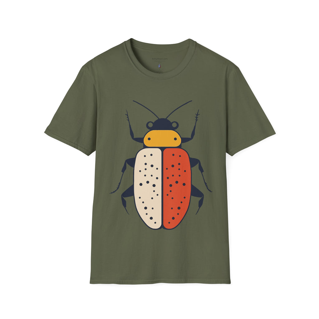 Midwest Modern Big Ol' Beetle - Unisex Softstyle T-Shirt