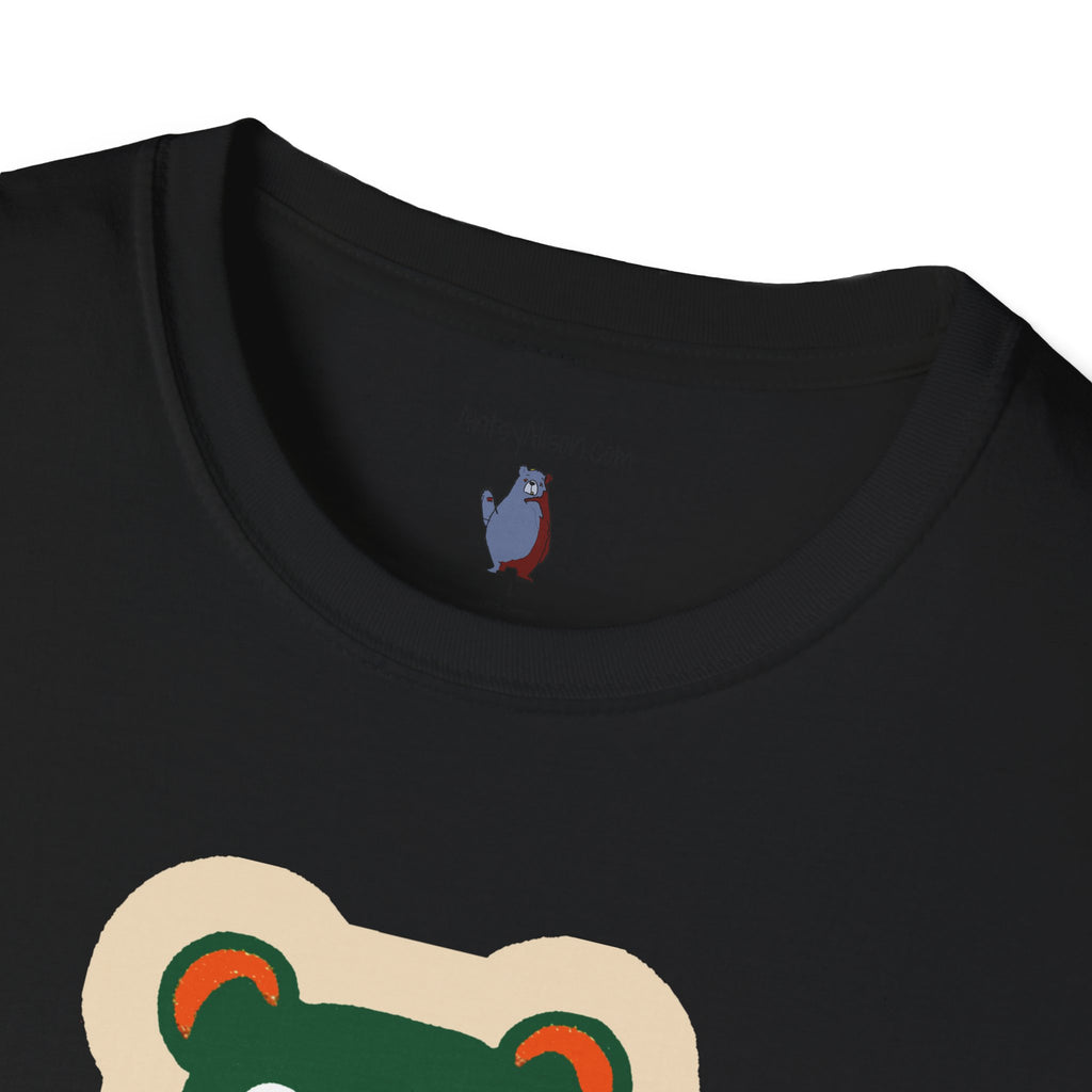 Mod Gumball Bear Graphic Art Tee - 100% Cotton T-Shirt