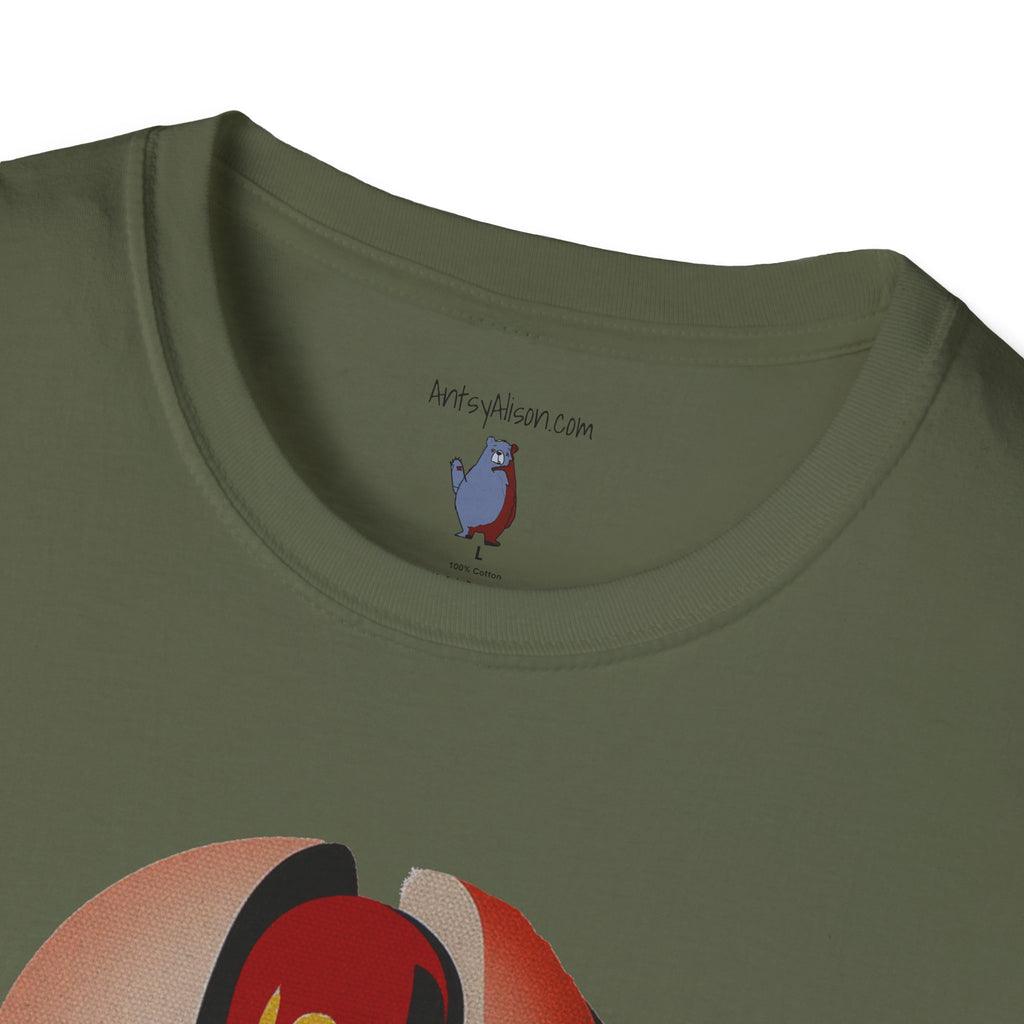 Hot Dog Graphic Art Tee - 100% Cotton T-Shirt