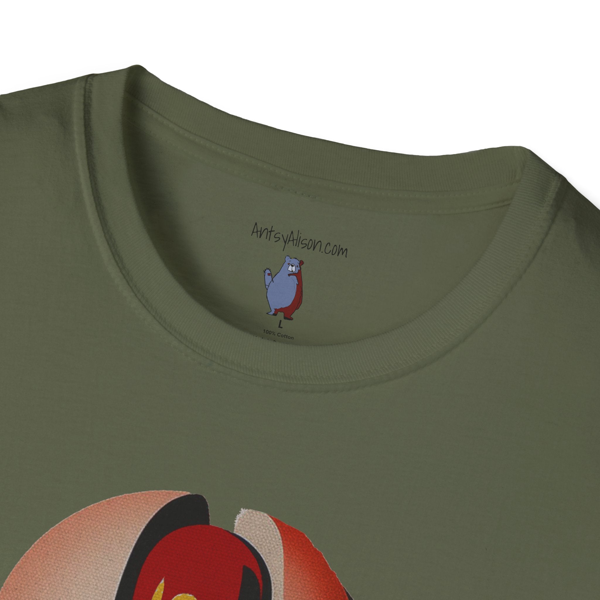 Hot Dog Graphic Art Tee - 100% Cotton T-Shirt