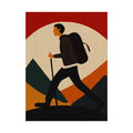 Outdoor Activity Hike Poster, Rolled Poster -  nature lovers, outdoor activities, spring, summer, hike, hiking