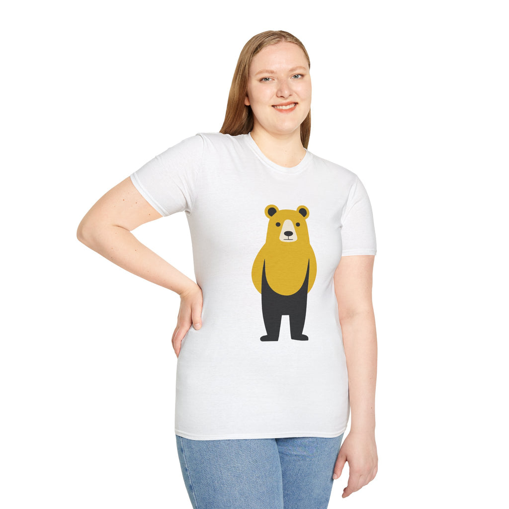 Muscle Bear Graphic Art - 100% Cotton T-Shirt