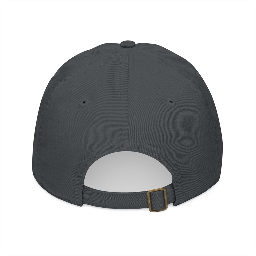 Embroidered Organic Baseball Cap - Stylish Midwest Modern Green Bird Design