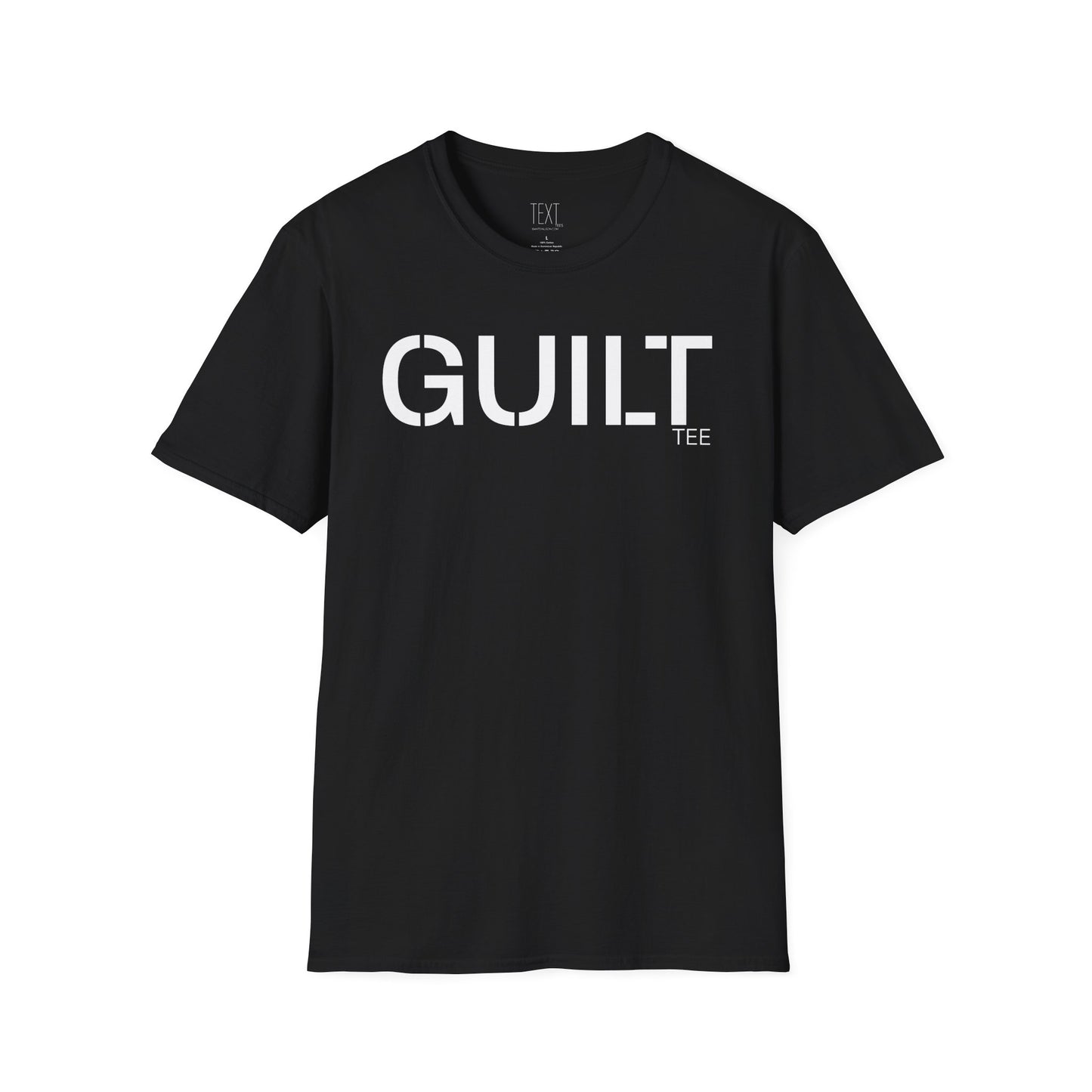 GUILT Tee -Guilty Unisex Soft style T-Shirt