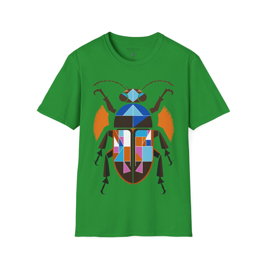 Midwest Modern Deco Beetle - Unisex Softstyle T-Shirt