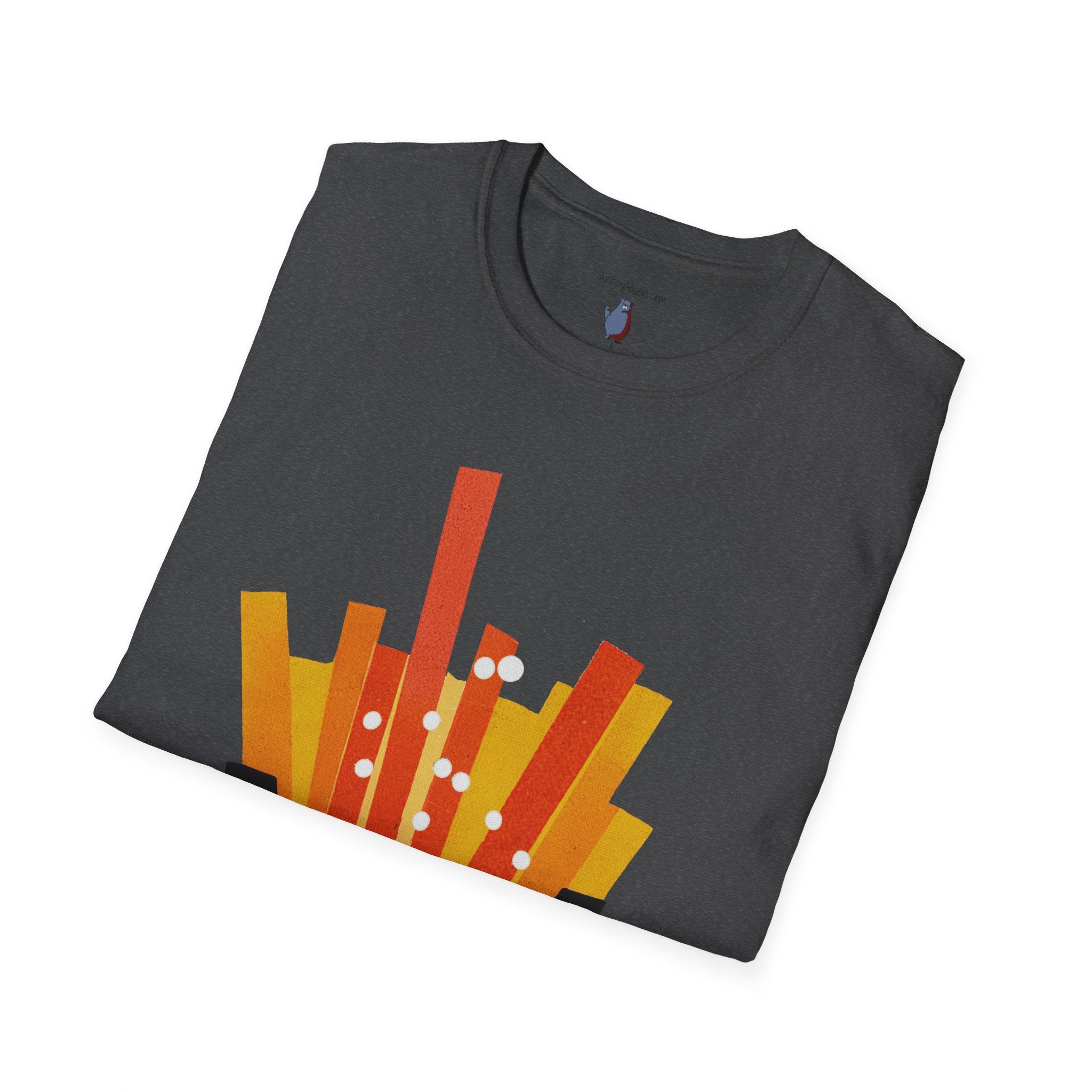 French Fry Fries Graphic Art Tee - 100% Cotton T-Shirt