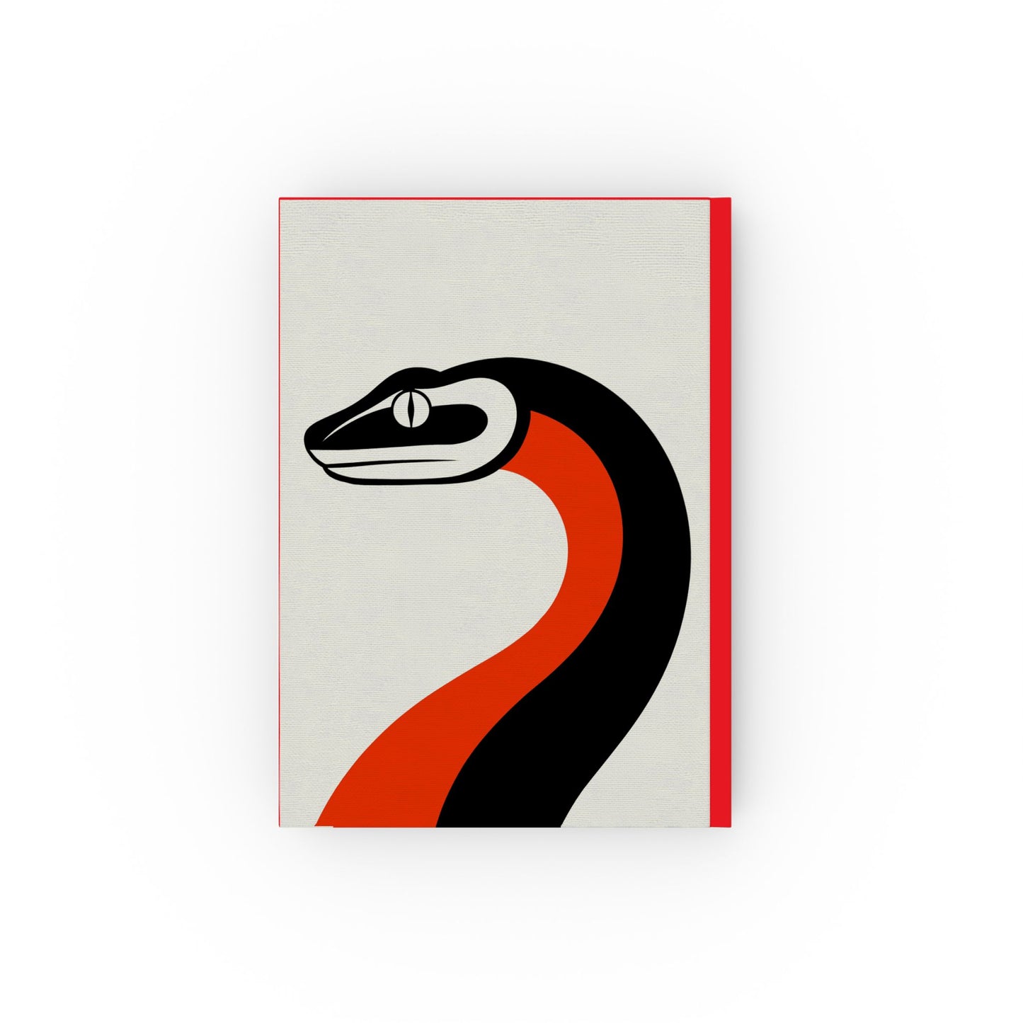 Bold and Modern Graphic Year of the Snake Chinese Zodiak Hard Backed Journal