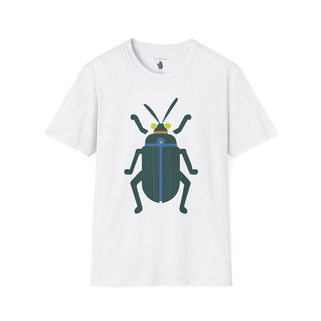 Midwest Modern Beetle Number Four Graphic Art Tee - 100% Cotton T-Shirt