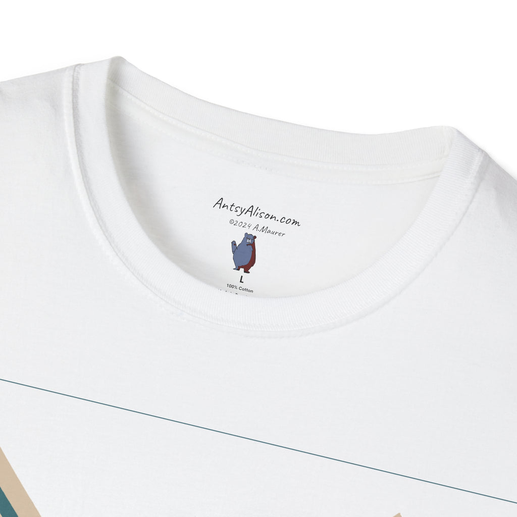 Modern Windmill - Unisex Softstyle Graphic T-Shirt