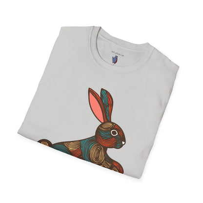 Modern Bunny Rabbit - 100% Cotton T-Shirt