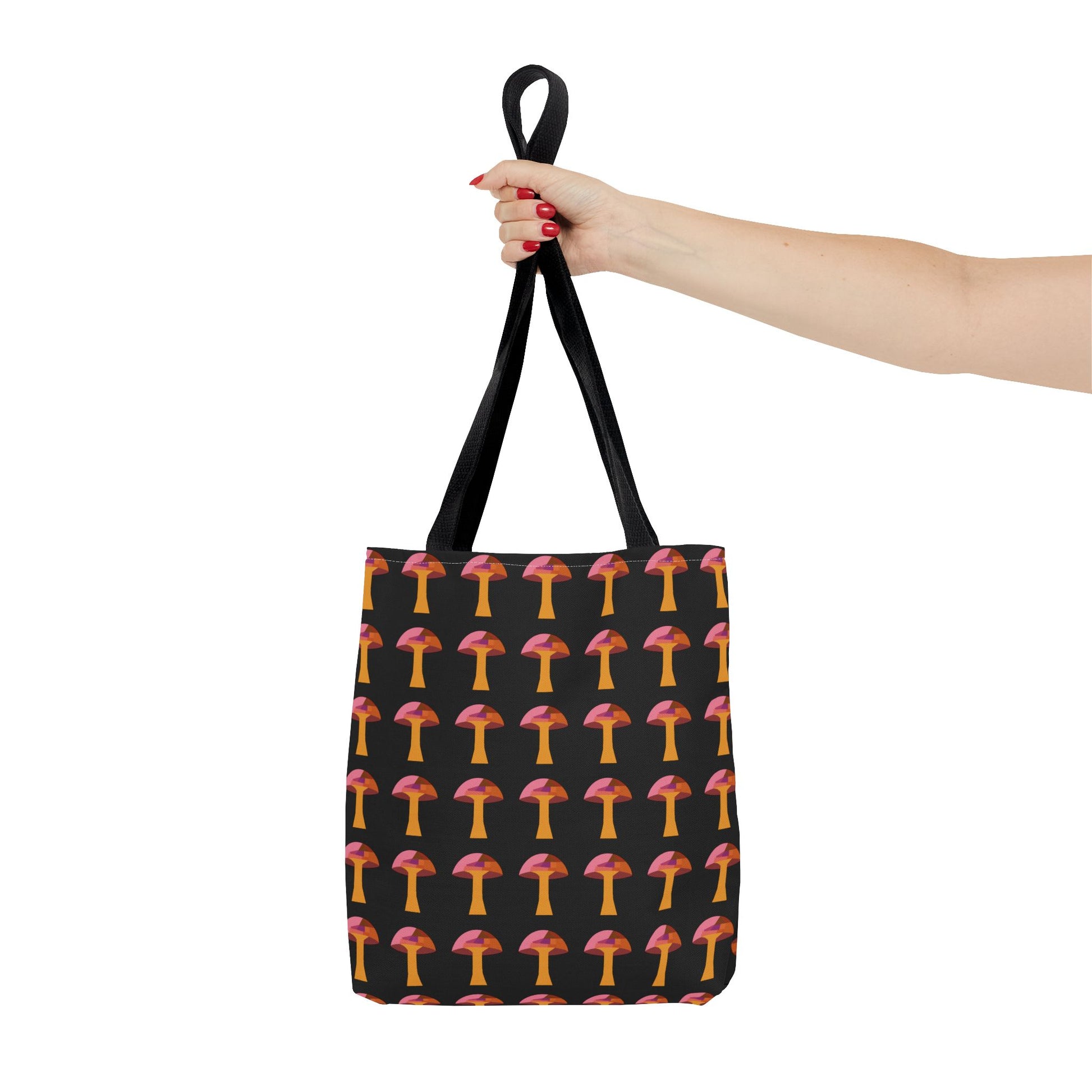 Midwest Mod Mushroom Tote Bag, Eco-Friendly Shopping Bag, Beach Tote, Gift for Nature Lovers, Summer Accessory, Lightweight Carryall