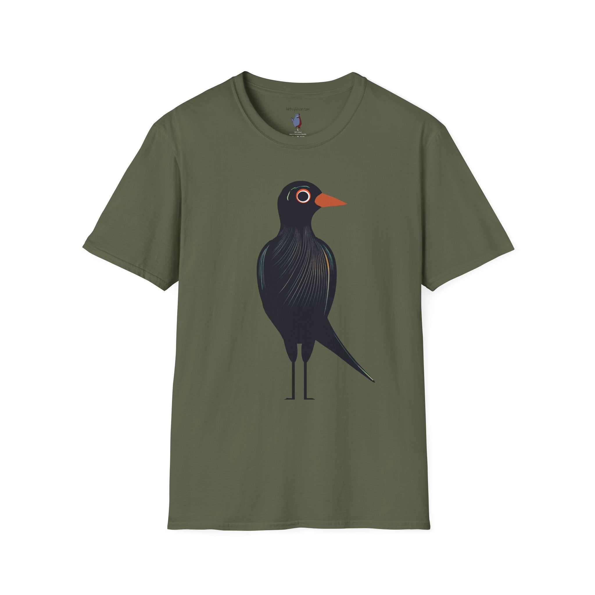 Modern Blackbird  - 100% Cotton T-Shirt
