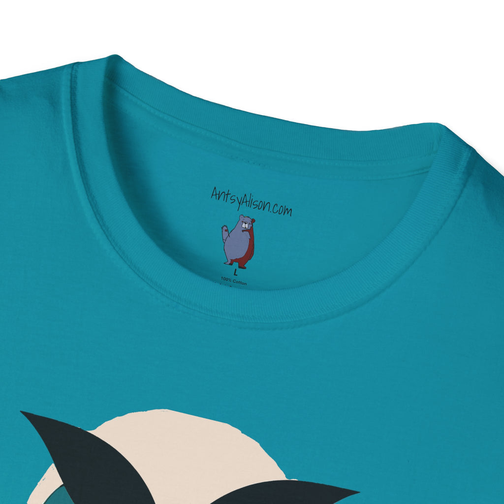 Schoolhouse Owl Graphic Art - 100% Cotton T-Shirt