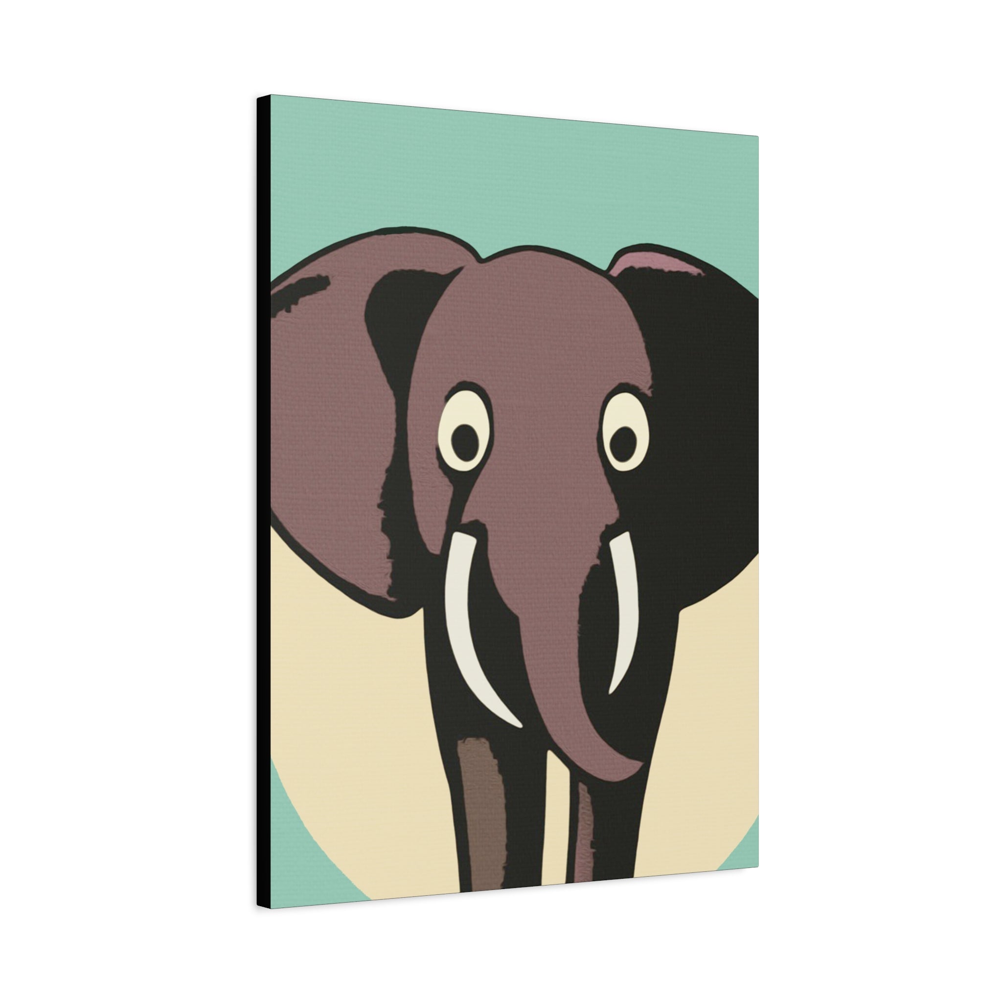 Midwest Modern The OG Elephant Graphic Art Print - Matte Canvas, Stretched, 1.25" - wall art, home decor, elephant, OG, kids decor