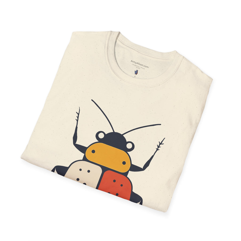 Midwest Modern Big Ol' Beetle - Unisex Softstyle T-Shirt