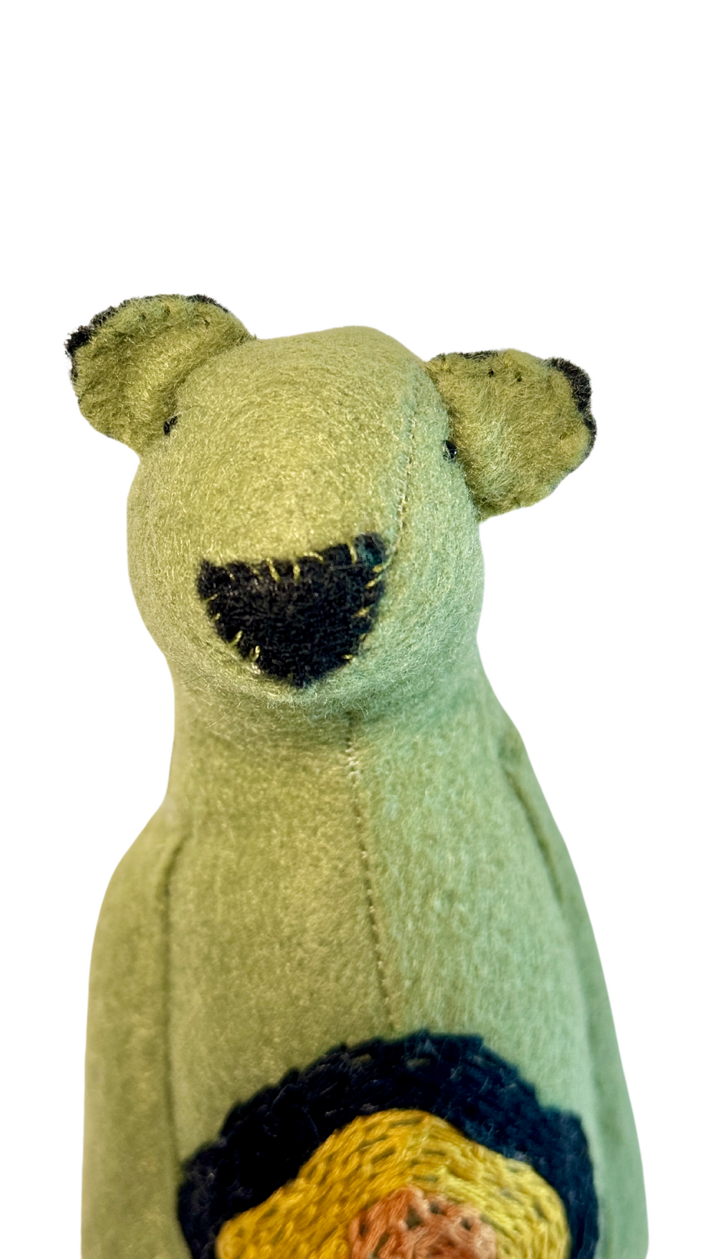 One of a Kind Summertime Ready Plush Art Standing Bear