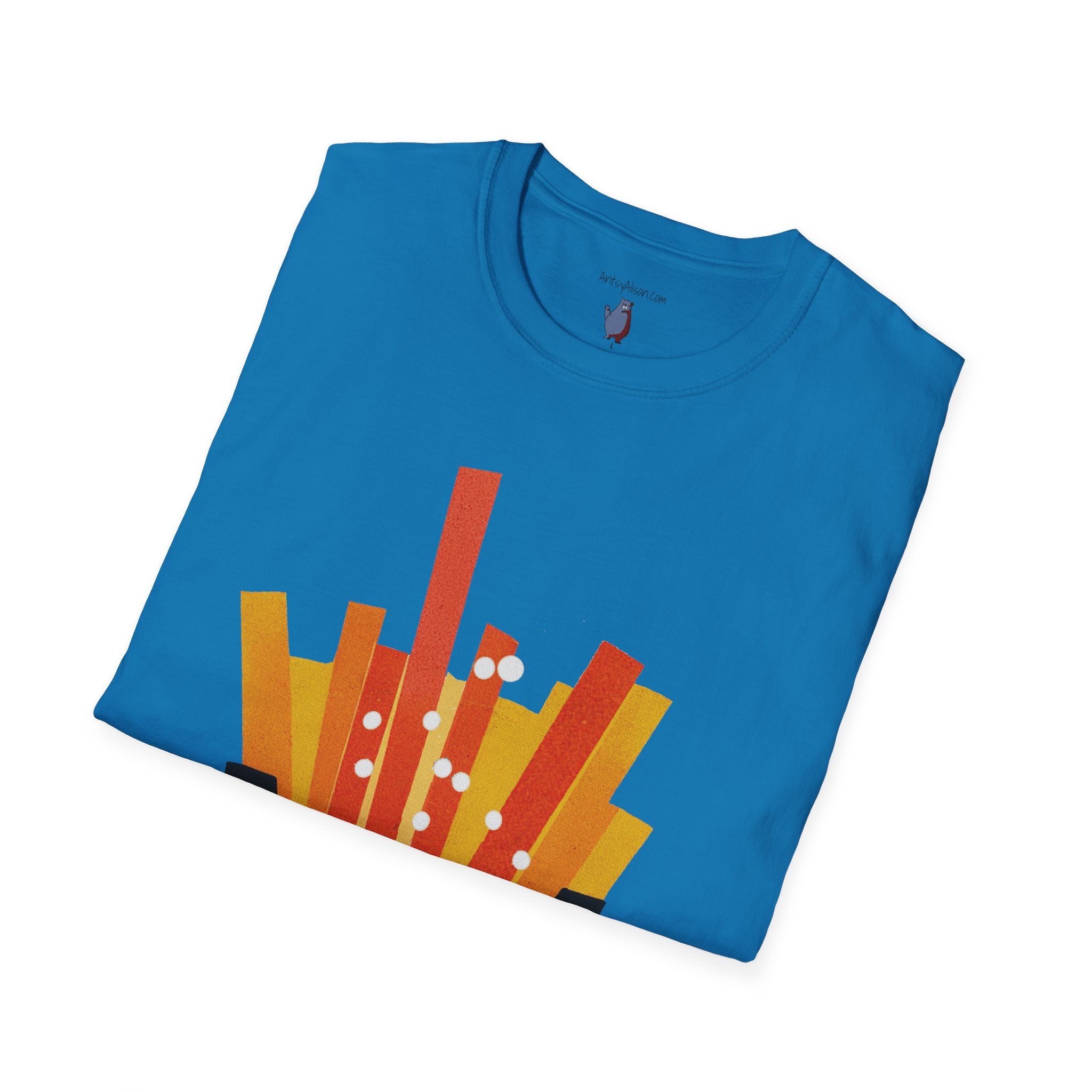 French Fry Fries Graphic Art Tee - 100% Cotton T-Shirt