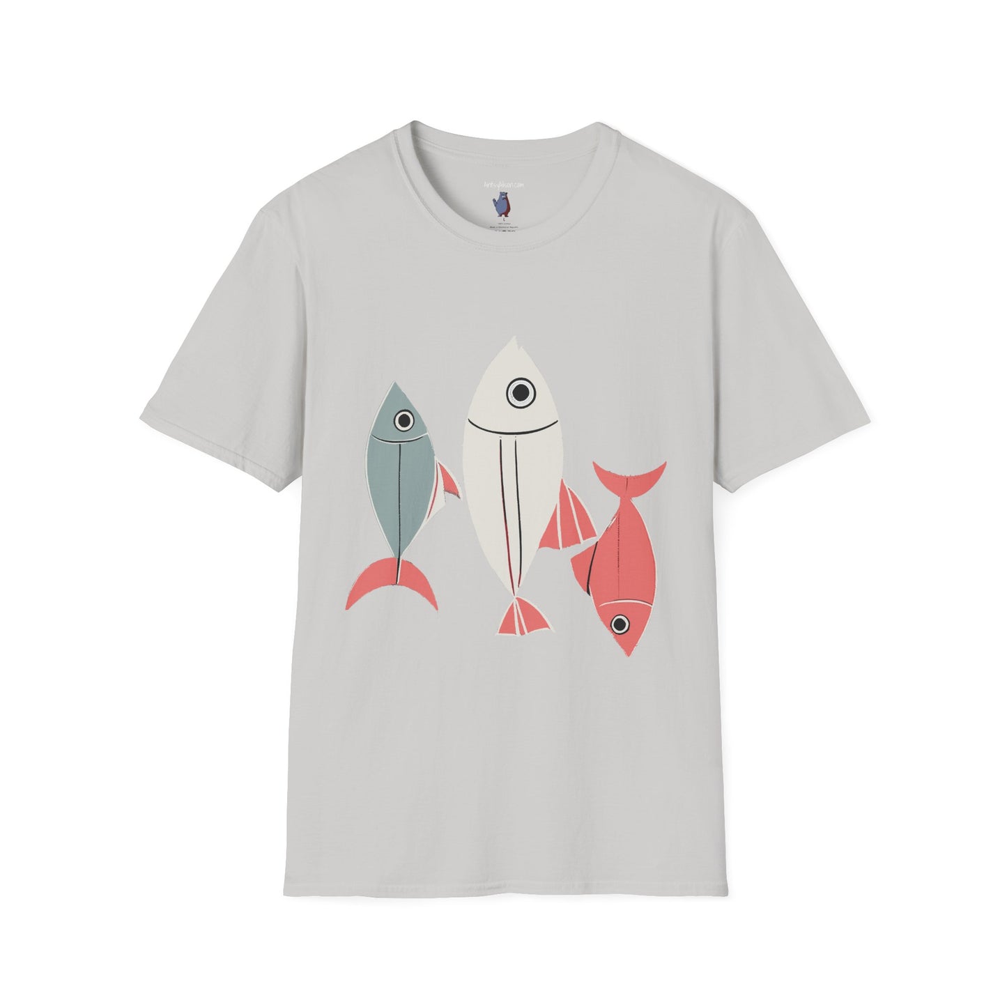 School of Mod Fish - 100% Cotton T-Shirt