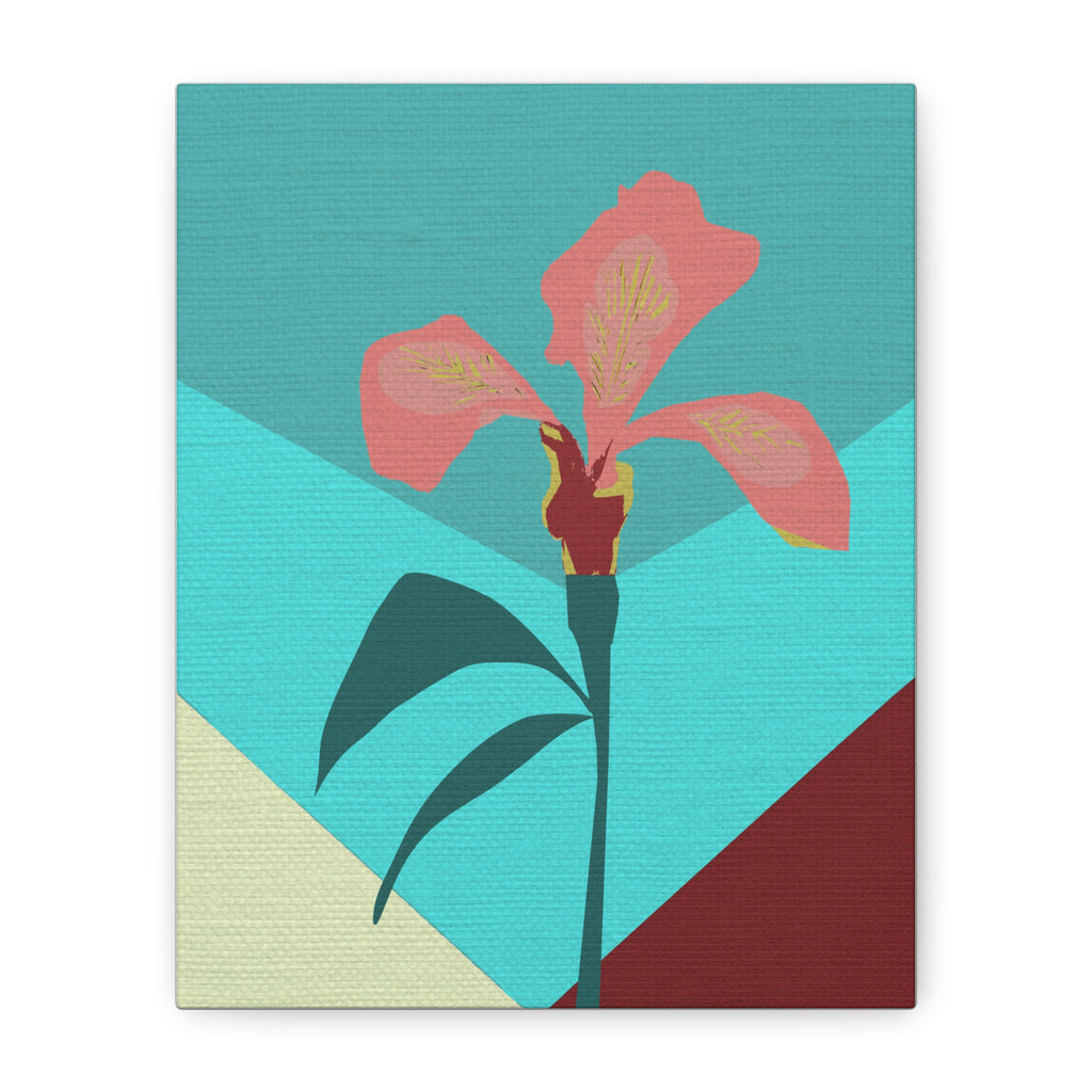 Modern Abstract Iris Love - Matte Canvas, Stretched, 1.25"