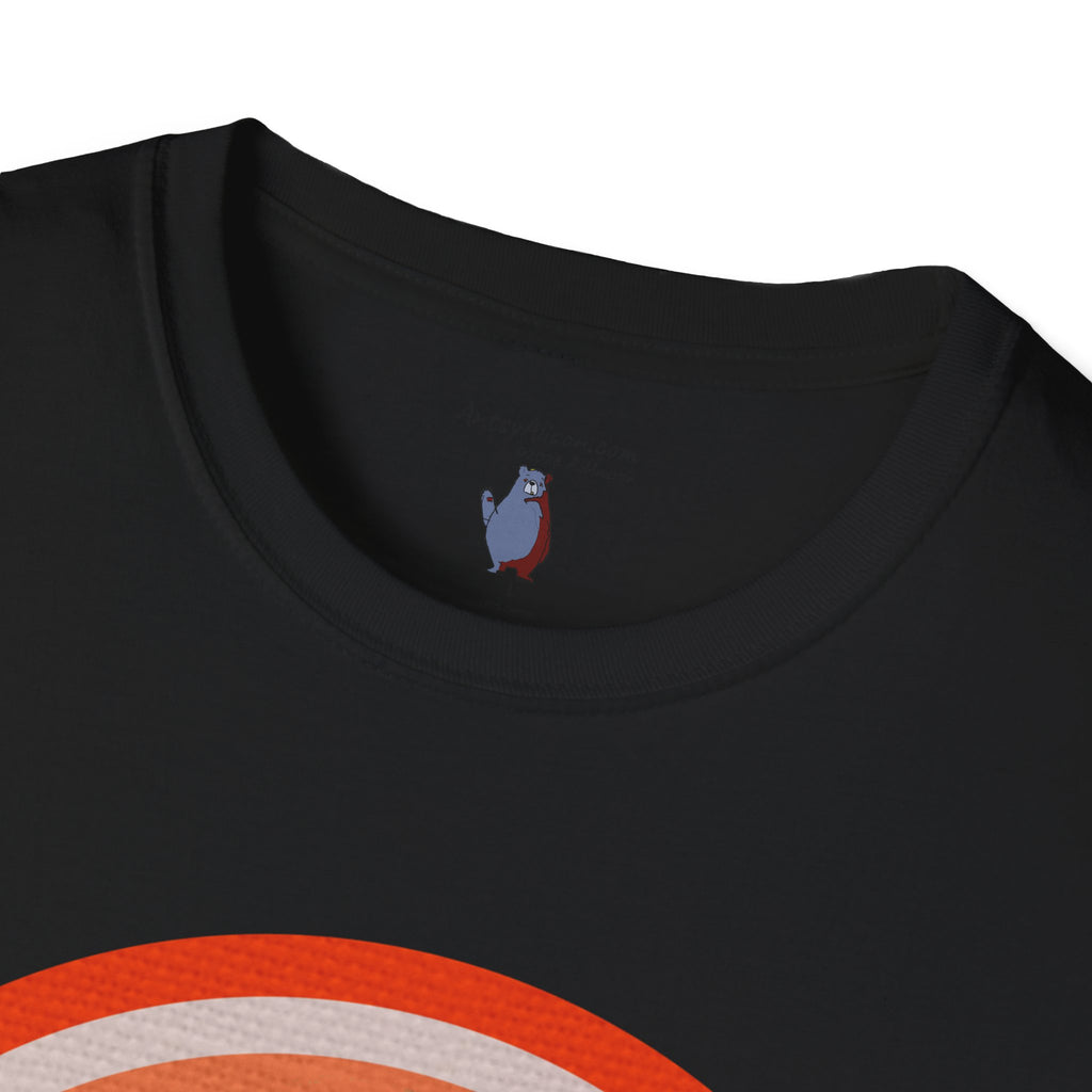 Midwest Modern Pop Icon Orange Slice - 100% Cotton Graphic Tee - orange, fruit