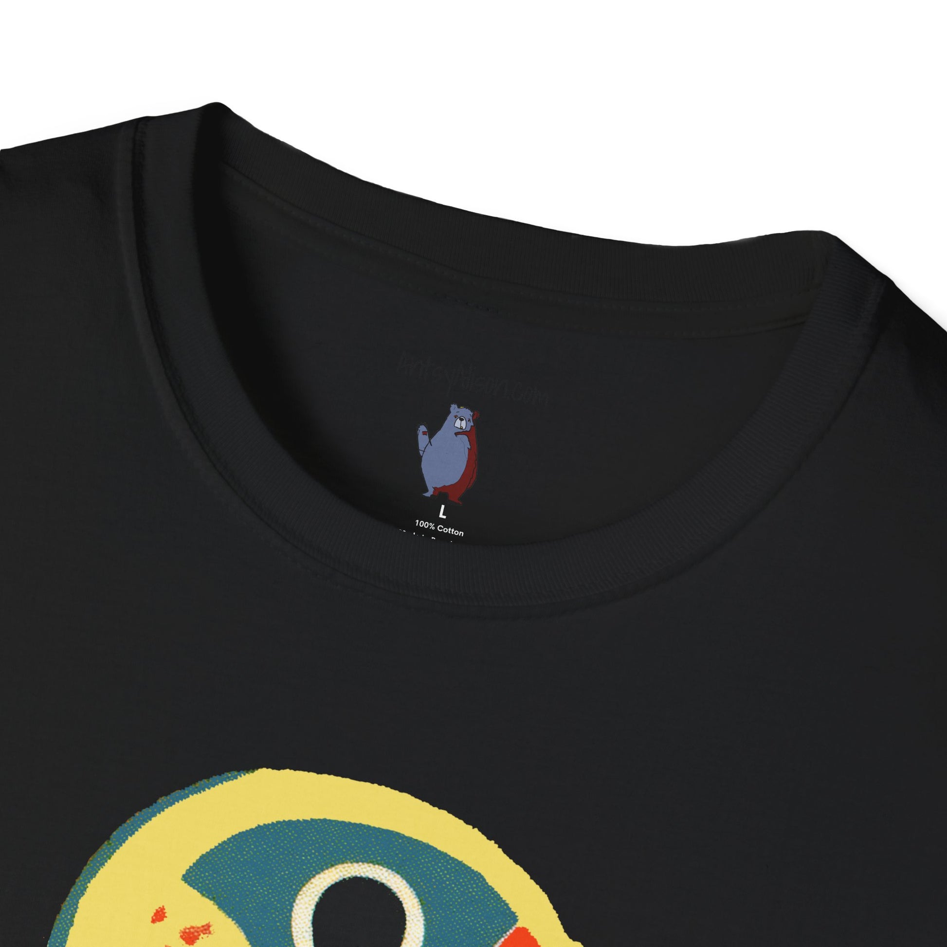 Retro BlueBird Graphic Art Tee - 100% Cotton T-Shirt