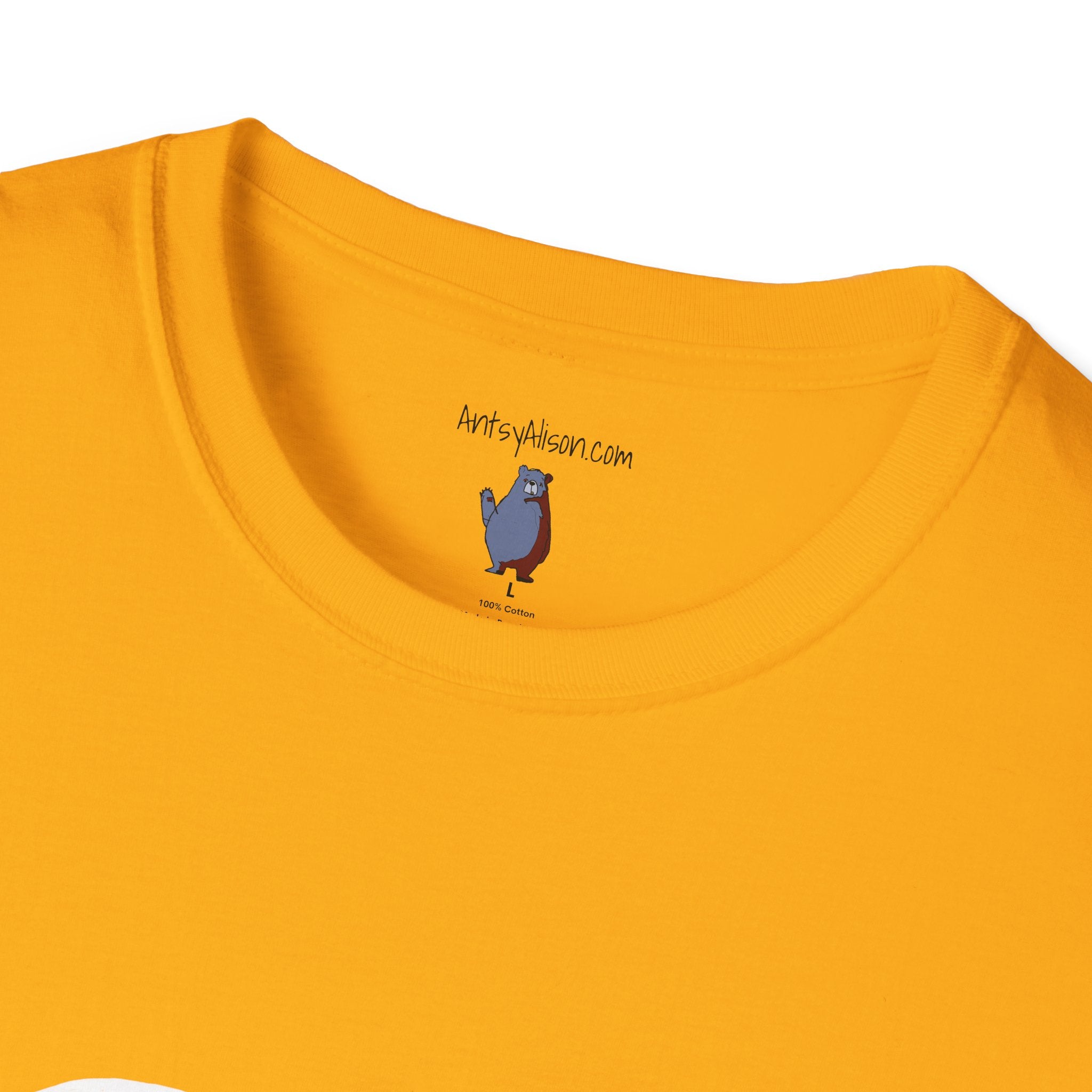 Retro Fish Graphic Art Tee - 100% Cotton T-Shirt