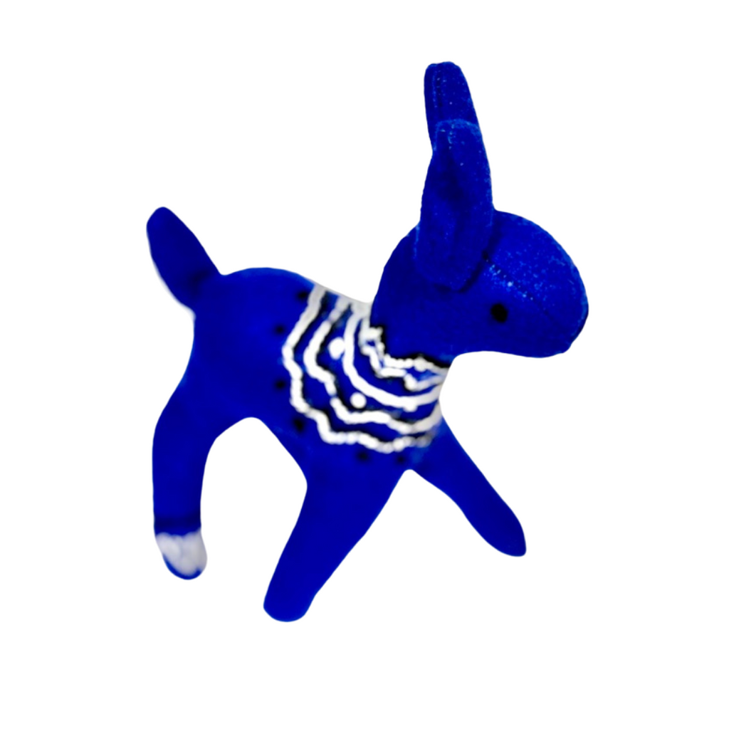 One of a Kind Deer Soft Art Textile Plush Decor