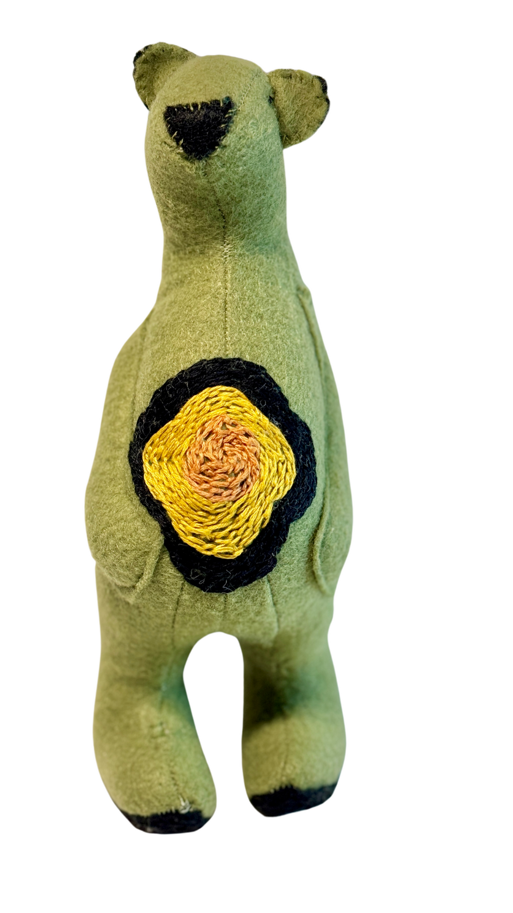 One of a Kind Summertime Ready Plush Art Standing Bear