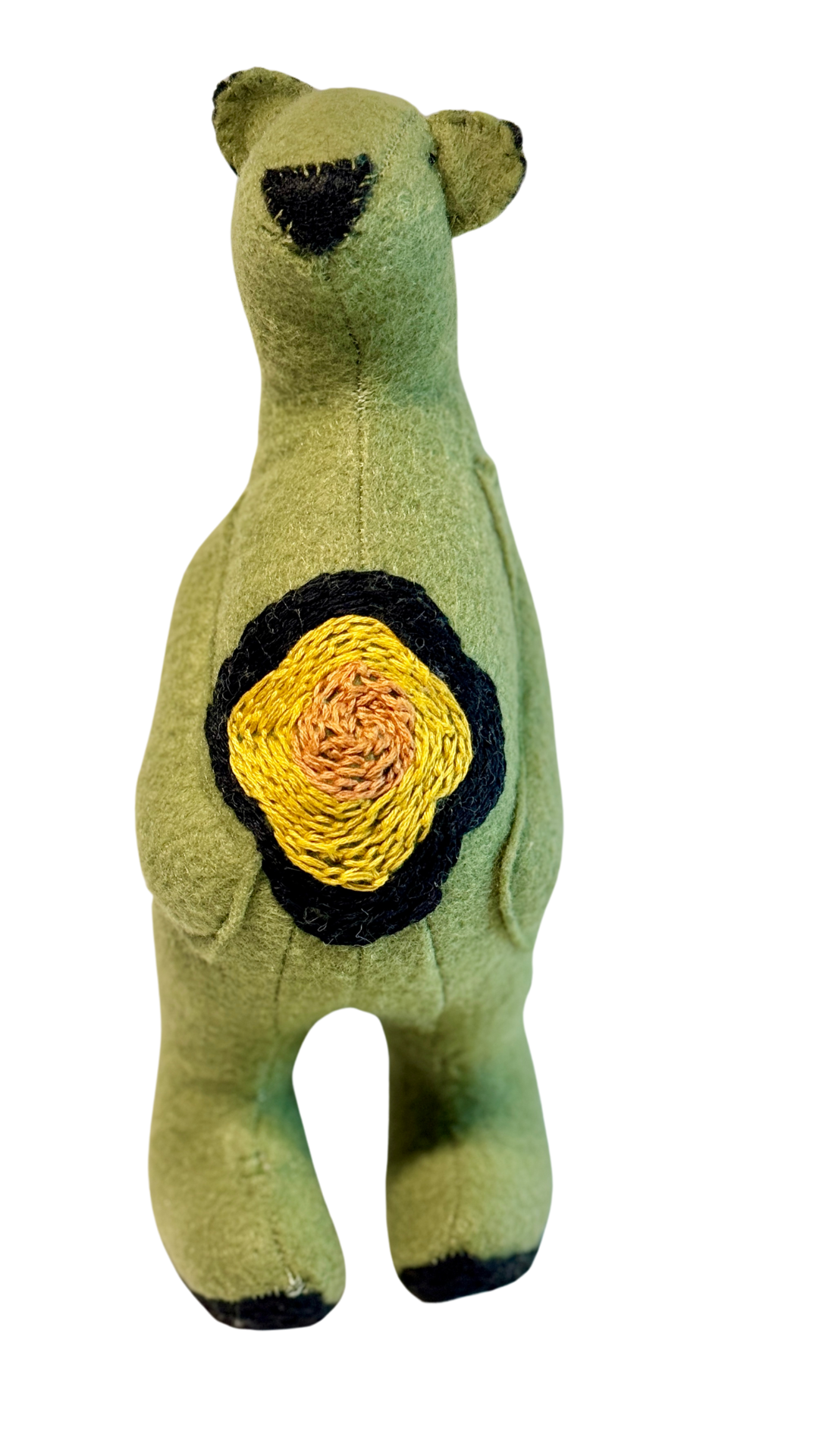 One of a Kind Summertime Ready Plush Art Standing Bear