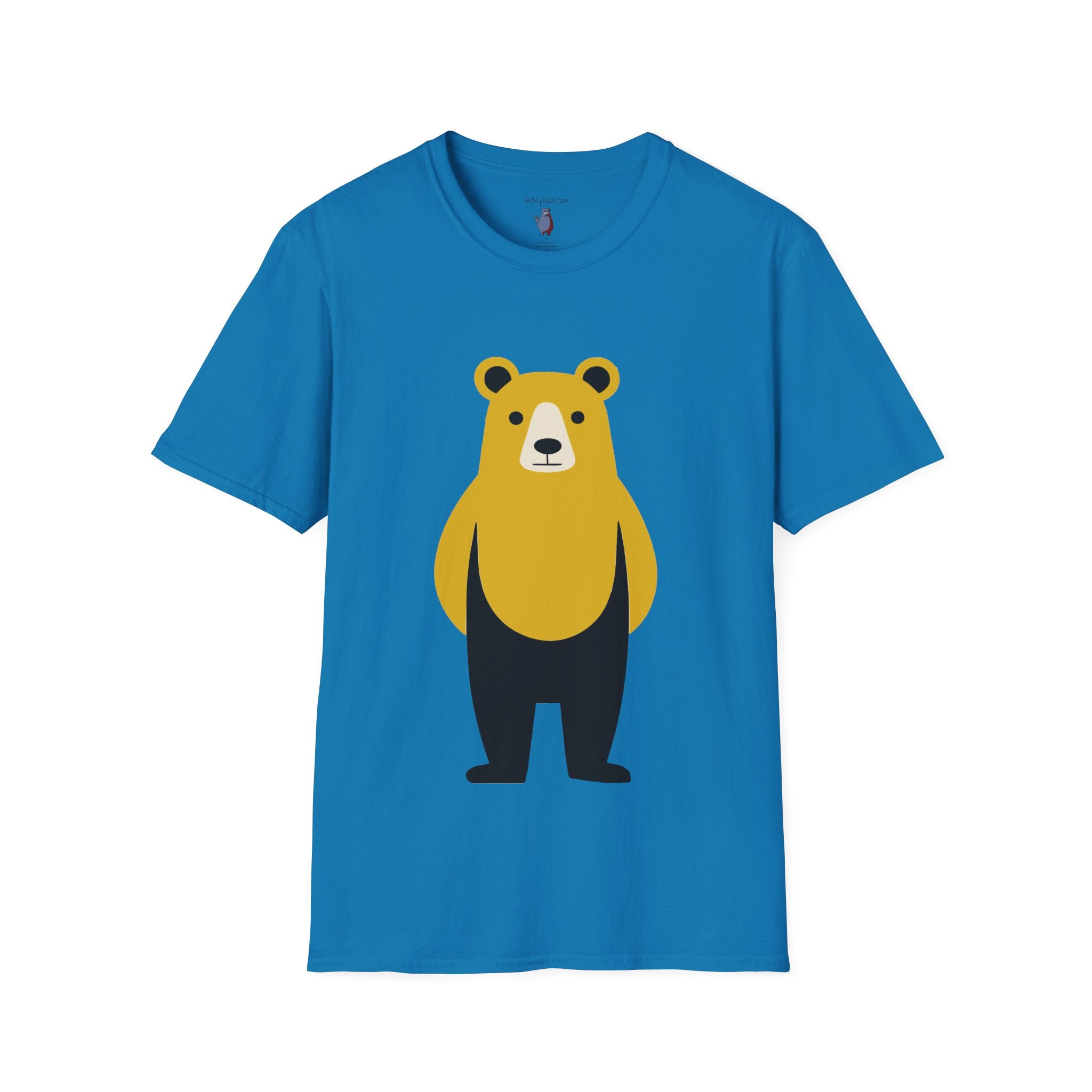 Muscle Bear Graphic Art - 100% Cotton T-Shirt